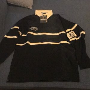 *NEW WITH TAGS Guinness Rugby Polo - Size Medium